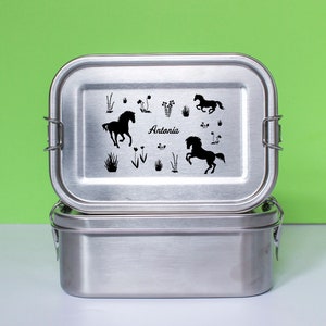 Stainless steel lunch box, leak-proof - customizable, 1000ml