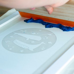 Il tuo stencil: stencil serigrafico personalizzato con il tuo motivo
