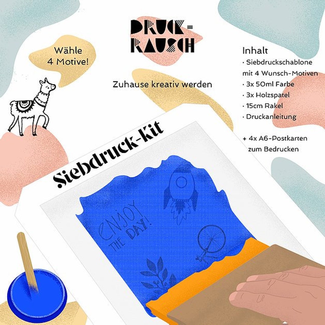 Basic Screen Printing Kit - Etsy