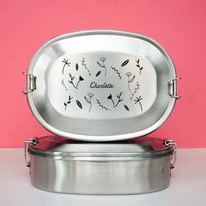 Stainless steel lunch box - customizable