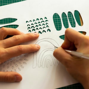 Lot de papier de sérigraphie imperméable
