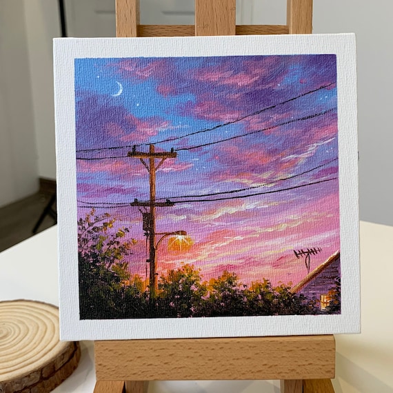 Daily challenge #249 / Arylic / Chill Afternoon Painting