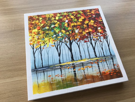 Acrylic Pour Painting for Beginners - It's Always Autumn