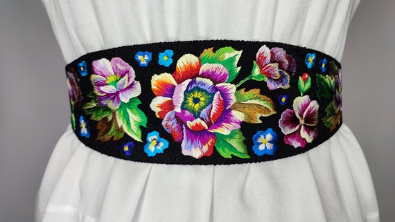 Black Wedding Belt Ukrainian 