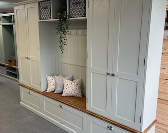 Boot Mud Room Flexible Utility Storage, Hall Cupboard, Bench