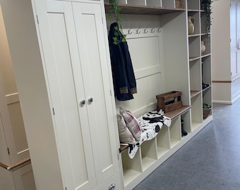 boot Room furniture farrow and ball colours Flexible Utility Storage, Hall Cupboard, Bench