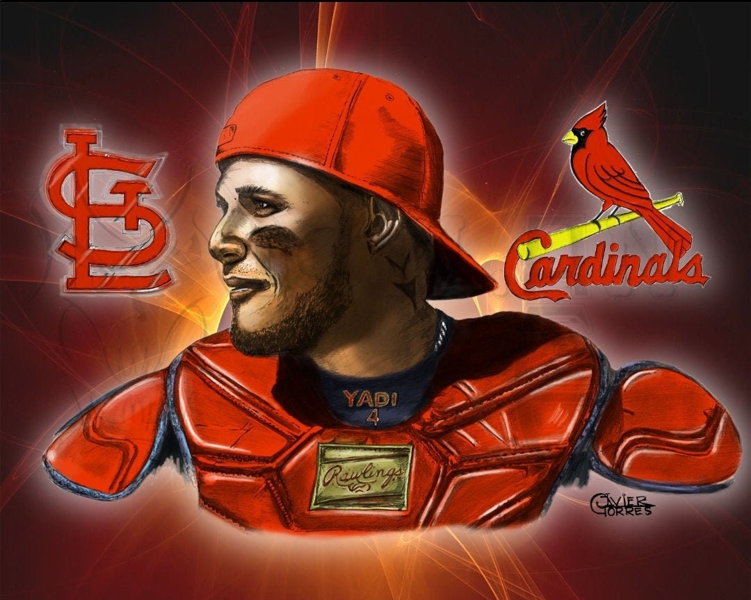 Yadier Molina - Etsy, image size:1080x864