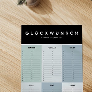 Glückwunsch Kalender Bild 3