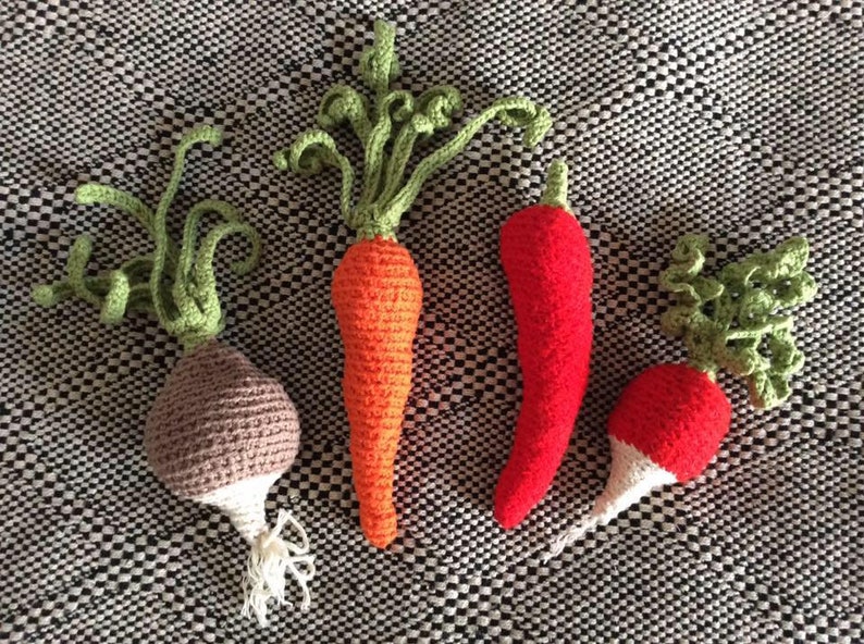 Baby toys Vegetable rattle