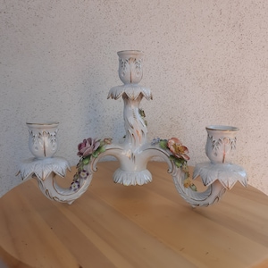 porcelain candle holder