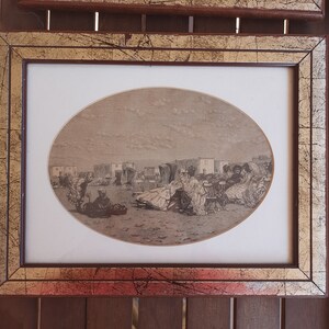 framed illustration