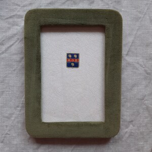 Vintage Green Velvet Photo Frame - Etsy