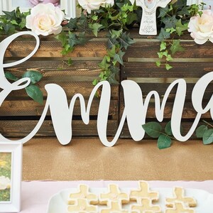 Large Personalized Wood Name Sign/ Baby Name/Baby Name Sign/ Nursery Name Sign / Wooden Name Sign/ Custom Name/ Baby Name Sign