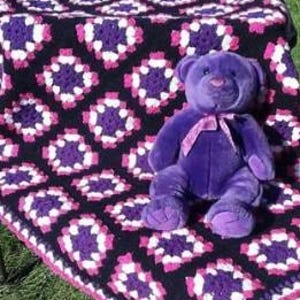 Granny Square Blanket Pattern
