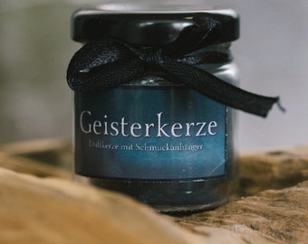 Kerze "Geisterkerze" - Schmuckkerze mit Duft | Bookish Candle