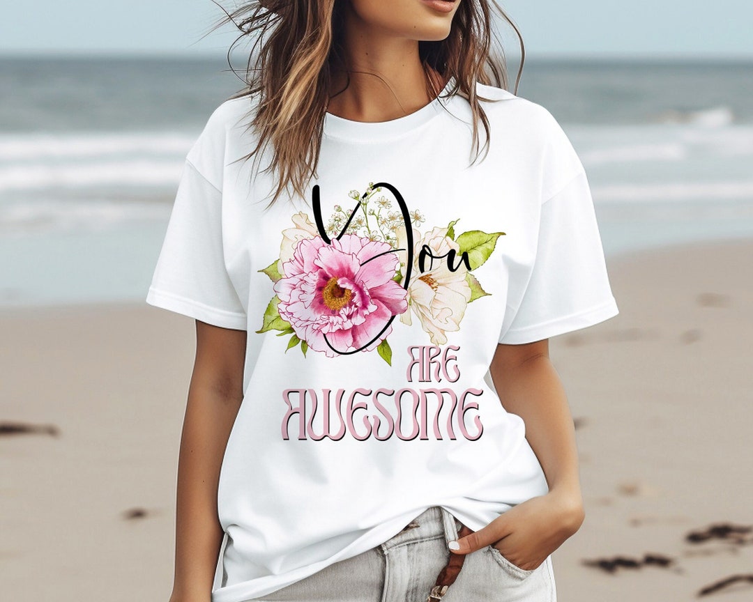 【Paragraph】25ss AWESOME FLOWER T SHIRT Elegant 