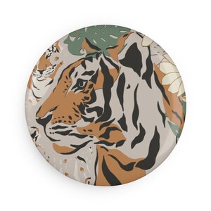 Tiger – Fridge Magnet | Jungle Magic Magnet | Boosting Animal Art | JUNGLE MAGIC collection | Magnet Animal Lovers | Cool Art Magnet