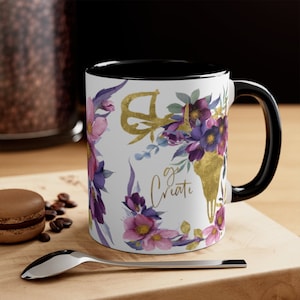 Vá criar – caneca | Caneca do Artista com motivação positiva | Caneca da autoconfiança | caneca da inspiração do artista | Caneca com charme de palavra