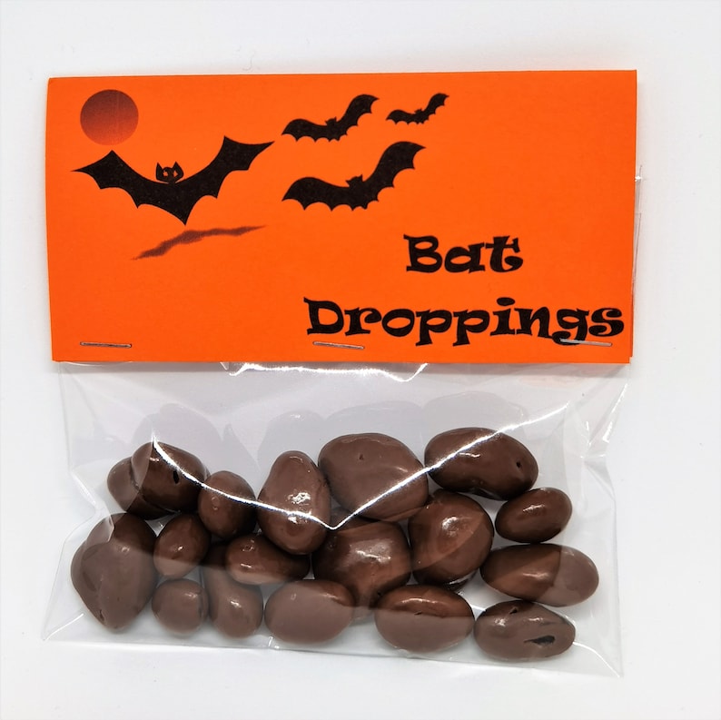 Bat Droppings 30g Halloween Novelty Trick or Treat Sweets Etsy