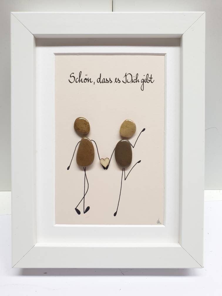 SteinbilderSchön dass es Dich gibt.. Etsy