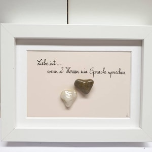 Stone picture, wedding gift, gift