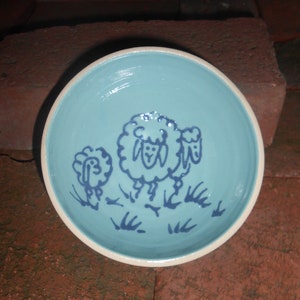 pottery children's bowl, cereal bowl, customizable