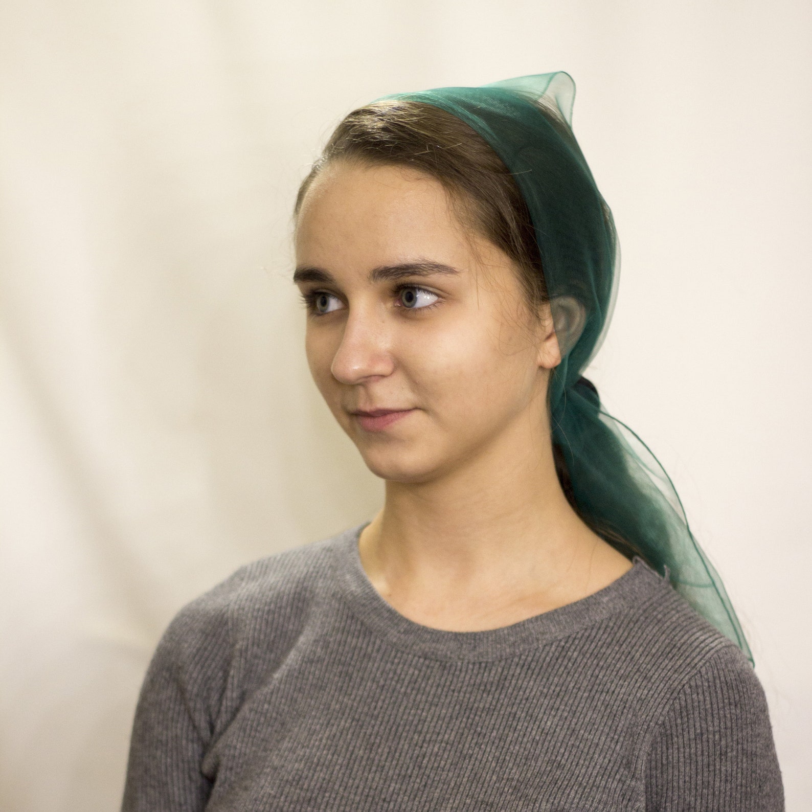 Headcovering tulle headband christian head covering head Etsy