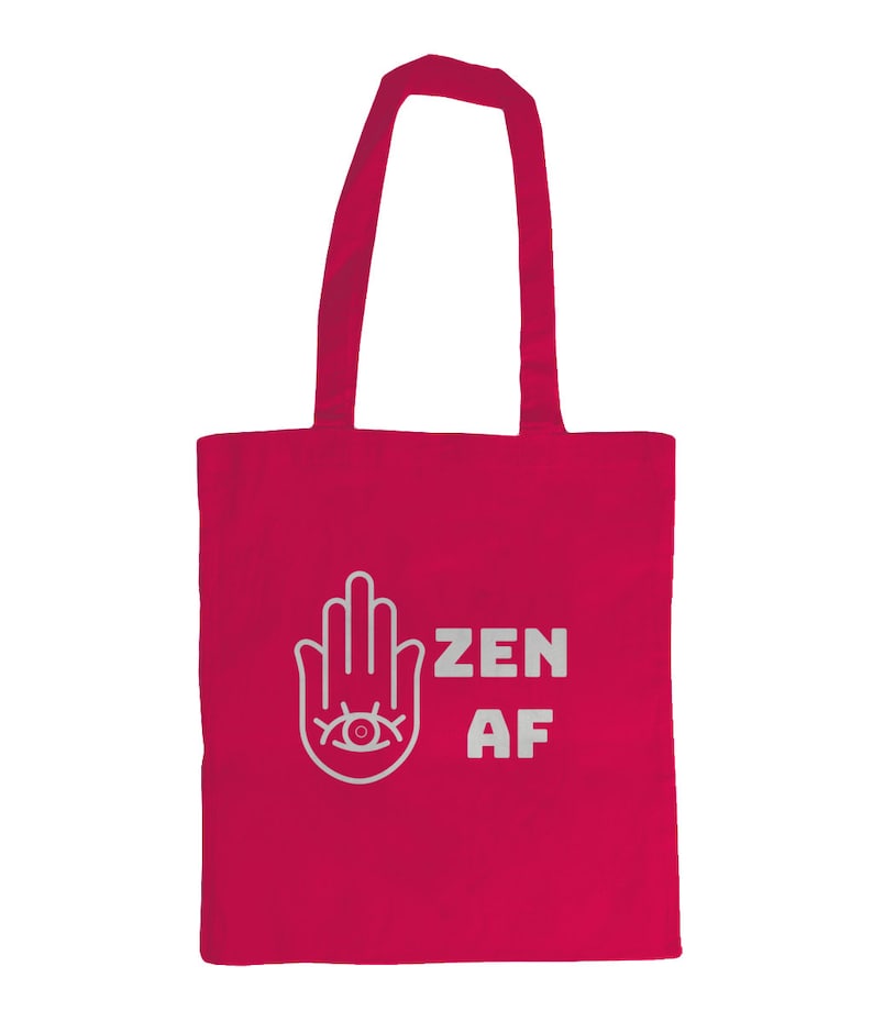 Various Colours Zen AF Yoga Shoppers Shoulder Tote Bag