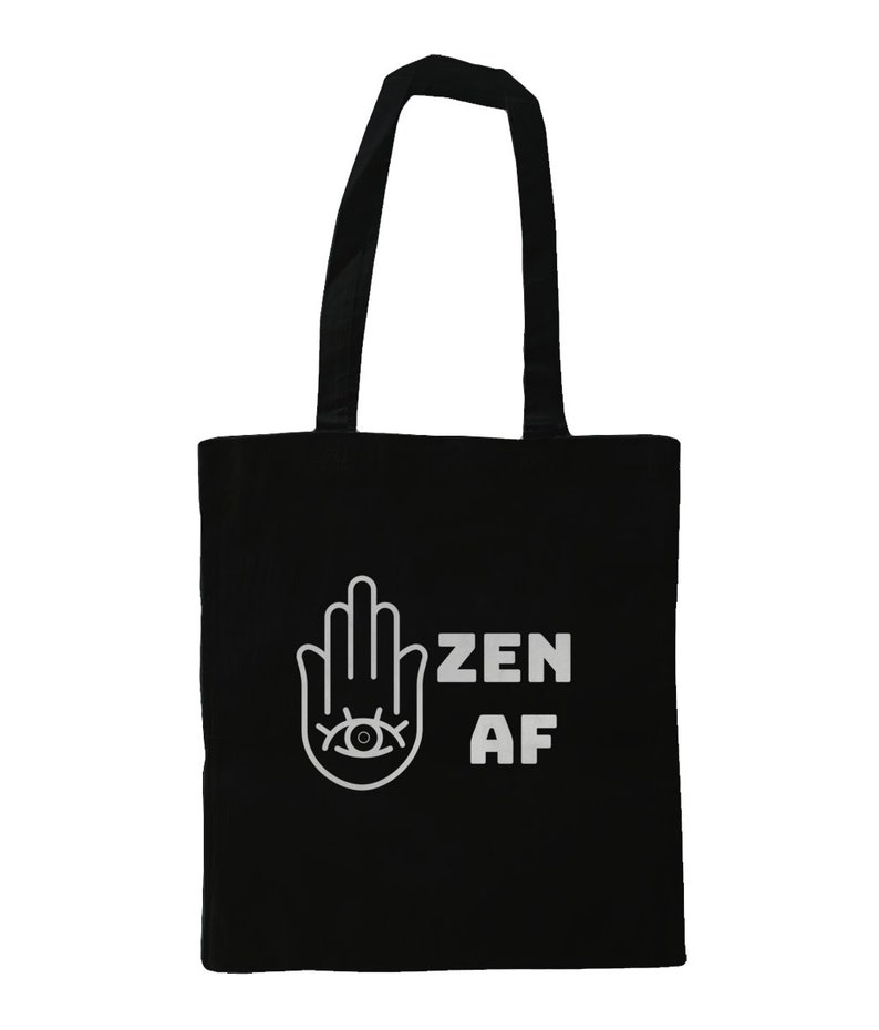 Various Colours Zen AF Yoga Shoppers Shoulder Tote Bag