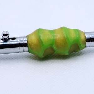 Green and Gold Honeycomb Detachable Keychain