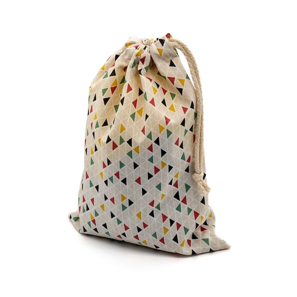 Bag 100% cotton "I Like Triangles"