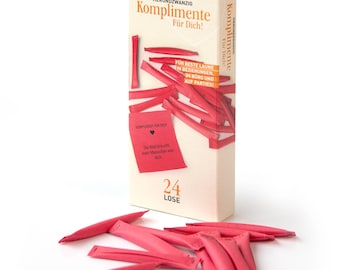 24 KOMPLIMENTE für Dich! - 24 Jahrmarkt-Lose (Box)