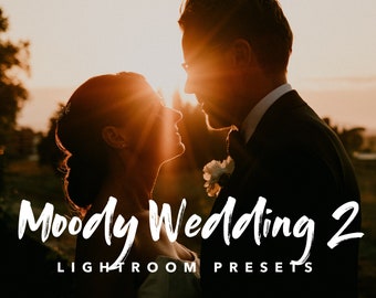 Moody Wedding 02 - 2020 //  MOBILE & DESKTOP VERSION // Warm and Moody Lightroom Preset // Muted Tones Preset