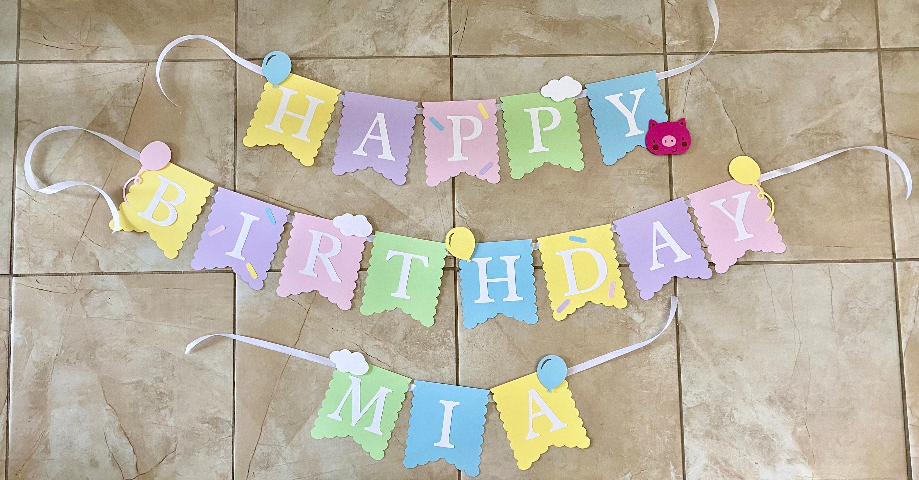 Birthday Banner | customized birthday banner | theme birthday banner | banner