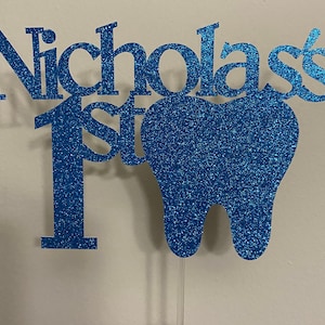 Agra Hadig Cake Topper: Armenian First Tooth Celebration