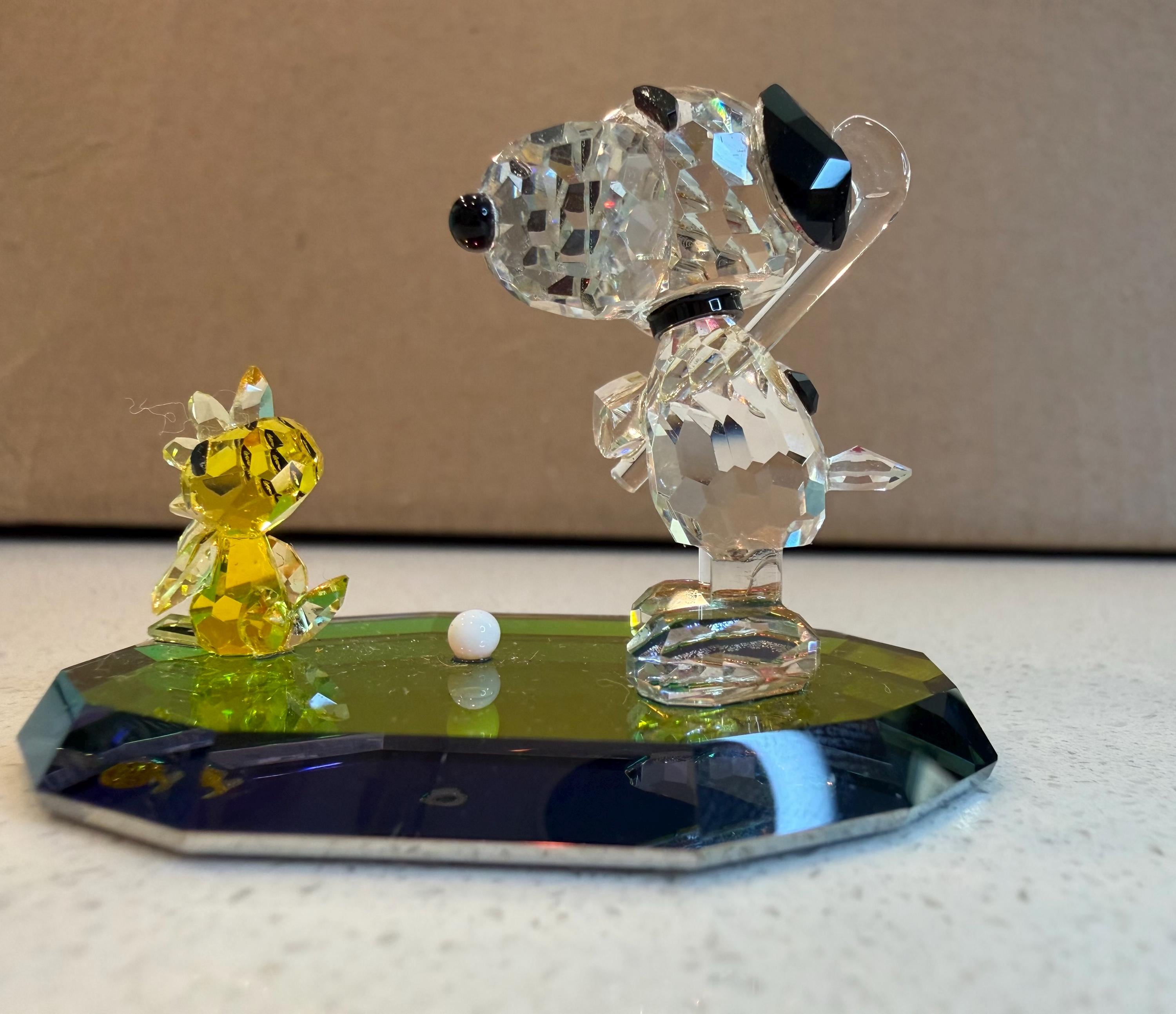 Snoopy Crystal Figurine - Etsy