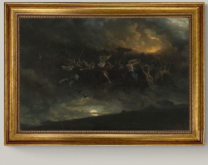 The Wild Hunt of Odin Giclée Print on art paper