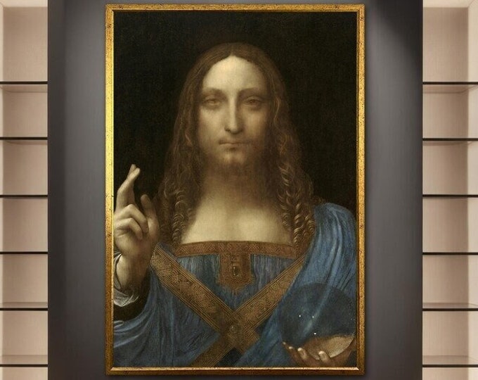 Salvator Mundi - A Divine Masterpiece by Leonardo Da Vinci