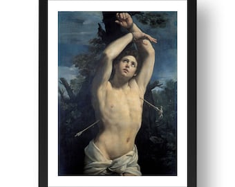 Saint Sebastian Giclee Print: Guido Reni Renaissance Art