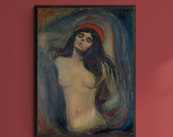 Edvard Munch's Madonna – Giclee Fine Art Print