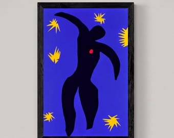 Henri Matisse Icarus Print: 1944 Giclee Art Reproduction