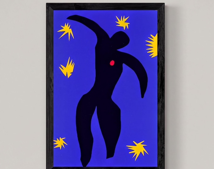 Henri Matisse Icarus Print: 1944 Giclee Art Reproduction