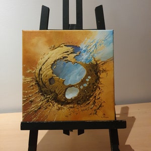 EVENT HORIZON  | PREMIUM canvas print of original painting by Robert Zietara  | Masterpiece of Modern art | Famous Painting