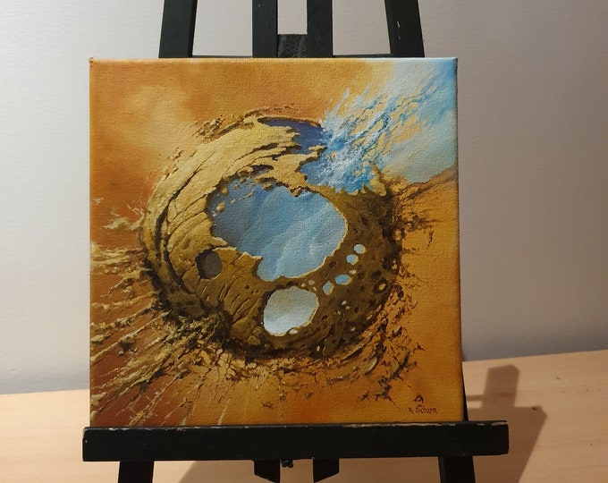 EVENT HORIZON  | PREMIUM canvas print of original painting by Robert Zietara  | Masterpiece of Modern art | Famous Painting