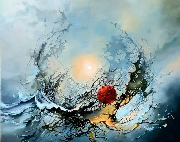 2020 Vision | Giclée Art Print from Original Oil Painting by Robert Zietara | Surreal Masterpiece for Modern Home Décor | Unique Gift Idea