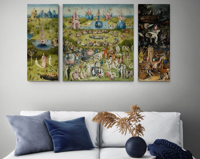 Bosch "Garden of Earthly Delights" Reproduction: Hahnemühle Art Print