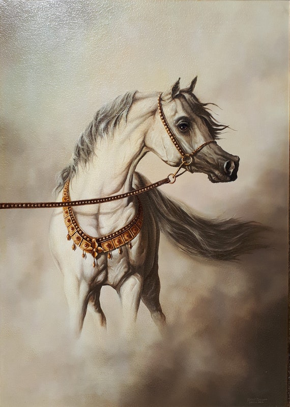 絵画　馬 水彩画 競走馬の最後の踏ん張り！ 絵画 makochin 通販 17932586