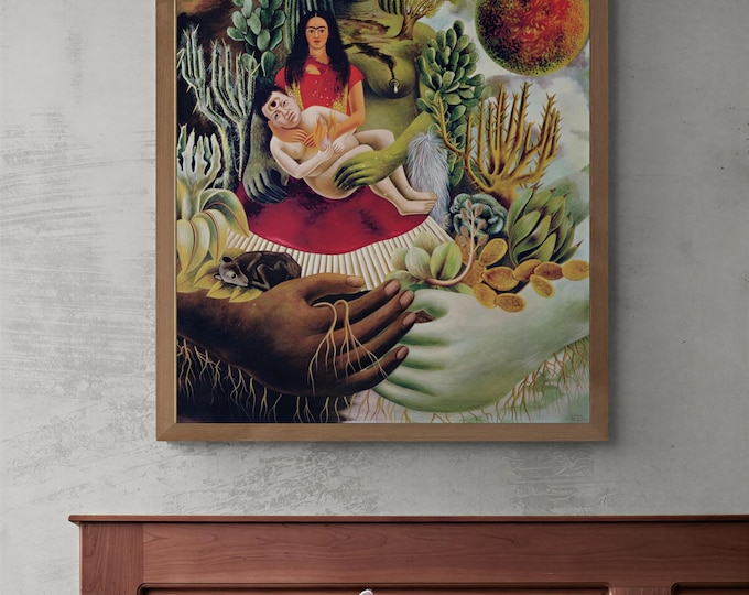 Love Embrace | Frida Kahlo | Giclee Print on art paper | Fine Art Reproduction