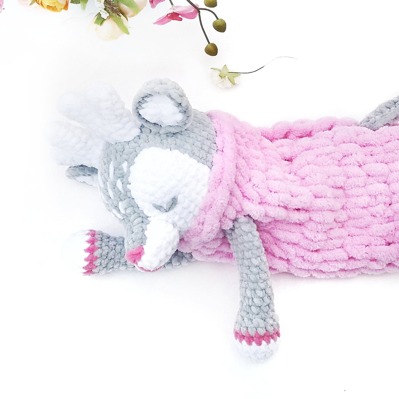 Pajama keeper pajama bag for children soft room decor deer Etsy