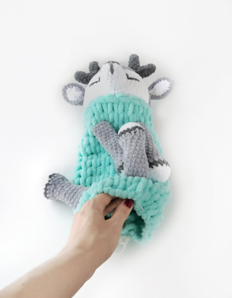 Toy deer sleepy toy pajama keeper first time mom gifts baby Etsy